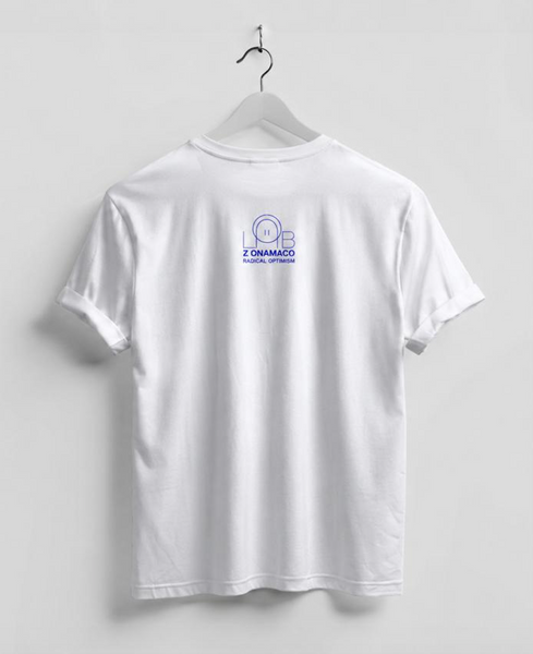 ZⓈONAMACO LAB | Radical Optimism Adult white t-shirt