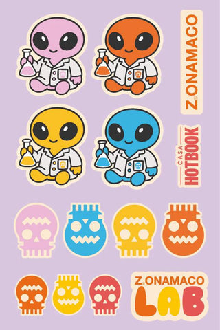 ZⓈONAMACO LAB stickers