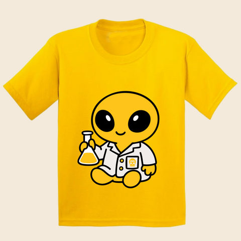 ZⓈONAMACO LAB children yellow t-shirt