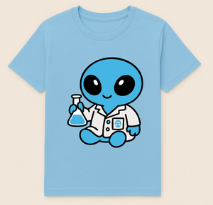 ZⓈONAMACO LAB children blue t-shirt