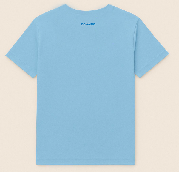 ZⓈONAMACO LAB children blue t-shirt